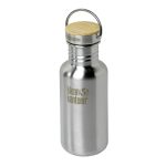 Klean Kanteen Reflect stainless steel with bamboo cap